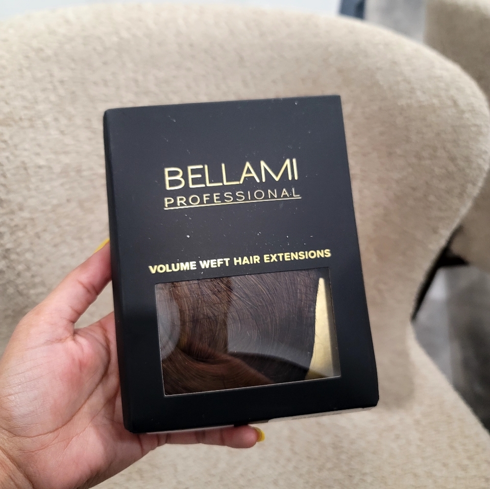 Bellami volume weft 20 inch chocolate brown 4 natural 145g